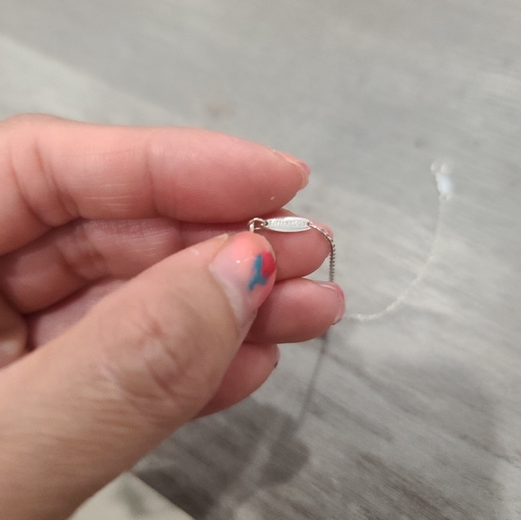 Tiffany Aquamarinw by the yard bracelet - Picture 4 of 7